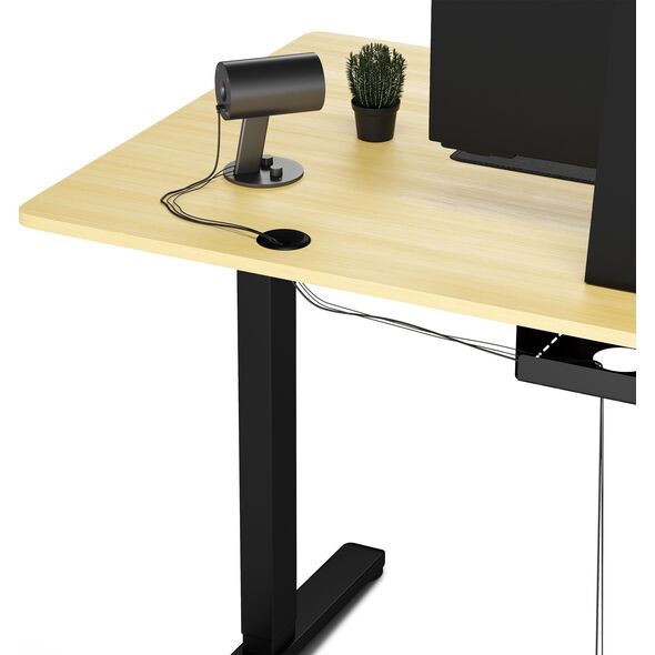 Biurko SENSE7 elektryczne Nojo 140x70 cm Black Pine