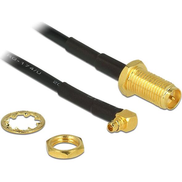 Kabel Delock Antenowy 0.3m czarny (88936)