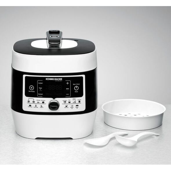 Rommelsbacher Rommelsbacher vapor pressure & Multicookings MD 1000 (white / black)