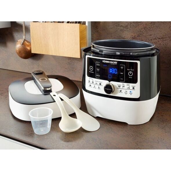 Rommelsbacher Rommelsbacher vapor pressure & Multicookings MD 1000 (white / black)
