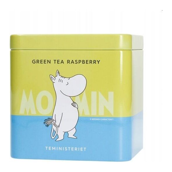 Teministeriet Teministeriet - Moomin Green Tea Raspberry - Herbata sypana 100g
