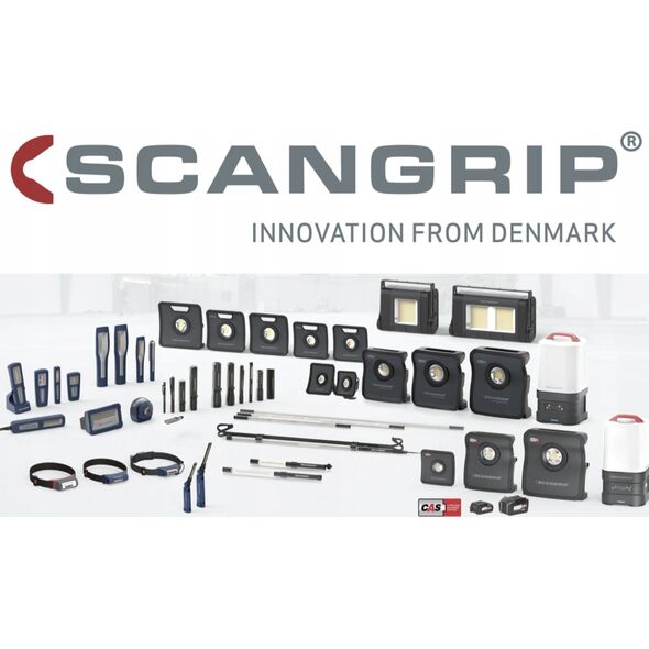 Scangrip Akumulatorowa nieoślepiająca lampa robocza 4000 lm VEGA 4 CONNECT 03.6104C