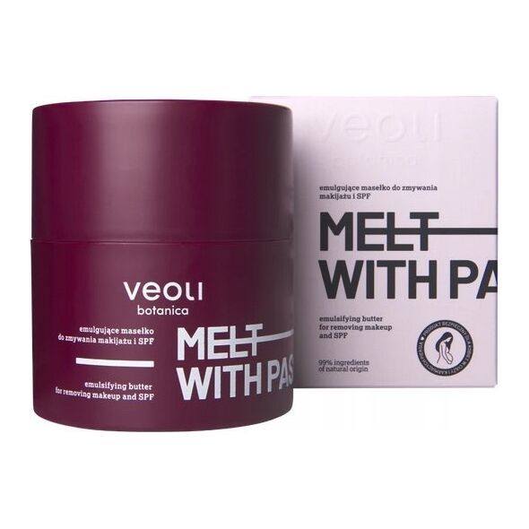 VEOLI BOTANICA_Melt With Passion emulgujące masełko do zmywania makijażu i SPF 40g