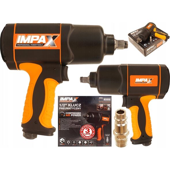 Klucz udarowy Nuair PNEUMATYCZNY KLUCZ UDAROWY 1/2"  800Nm IMPAX