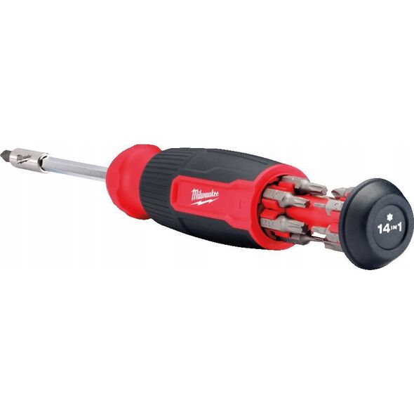 Sourcing MILWAUKEE UNIVERSAL RATCHET SCREWDRIVER 14in1 TORX...