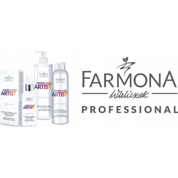FARMONA PROFESSIONAL_Hands &amp| Nails Artist ekspresowy żel zmiękczający do usuwania skórek wokół paznokci 50ml