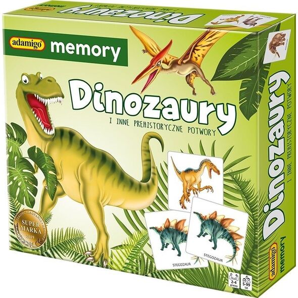Adamigo Adamigo Gra Memory Dinozaury