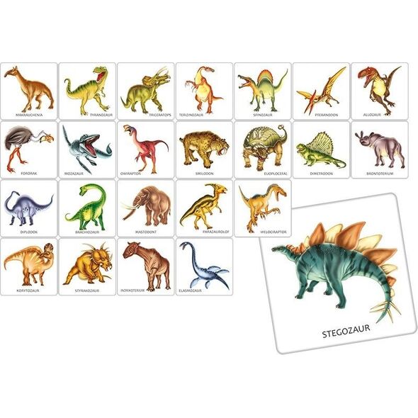 Adamigo Adamigo Gra Memory Dinozaury