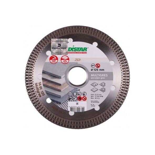Di-Star TARCZA DIAMENTOWA 1A1R 125x1,4x10x22,23 Multigres