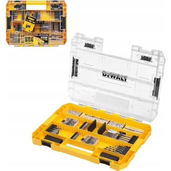 Wiertło Dewalt DEWALT WIERTŁO METAL HEX KPL.10szt. 3-10mm BLACK & GOLD