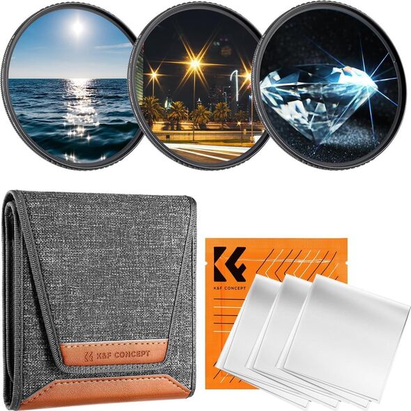 Kf Filter Filter Set 3in1 Filter Star Filters Star Star X4 X6 X8 K&f 67mm / Sku.2132v1 14157241 6942052523851