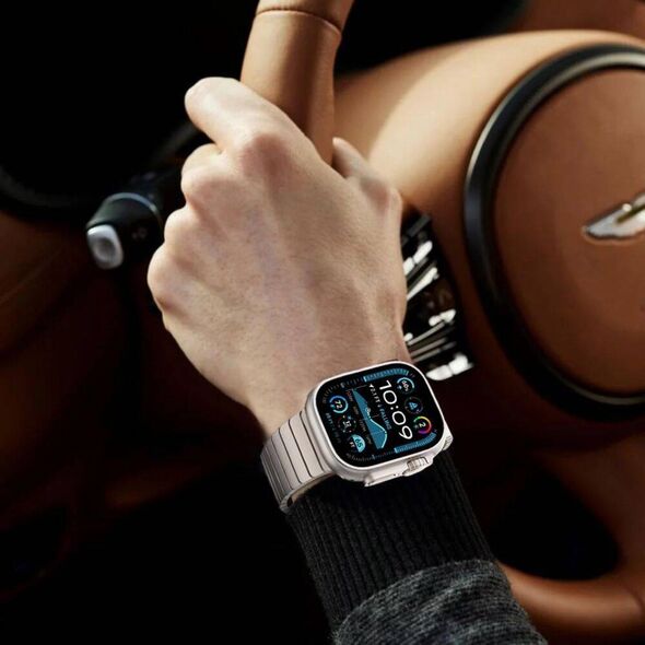 Strap for APPLE WATCH 6 / 7 / 8 / 9 / 10 / SE / ULTRA 1 / 2 (44 / 45 / 46 / 49 MM) Tech-Protect LinkBand black 5906302370931
