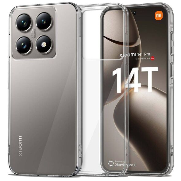 Case XIAOMI 14T PRO Tech-Protect Flexair Hybrid Clear transparent 5906302371334