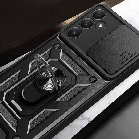 Case SAMSUNG GALAXY S24 FE Tech-Protect Camshield Pro black 5906302371518