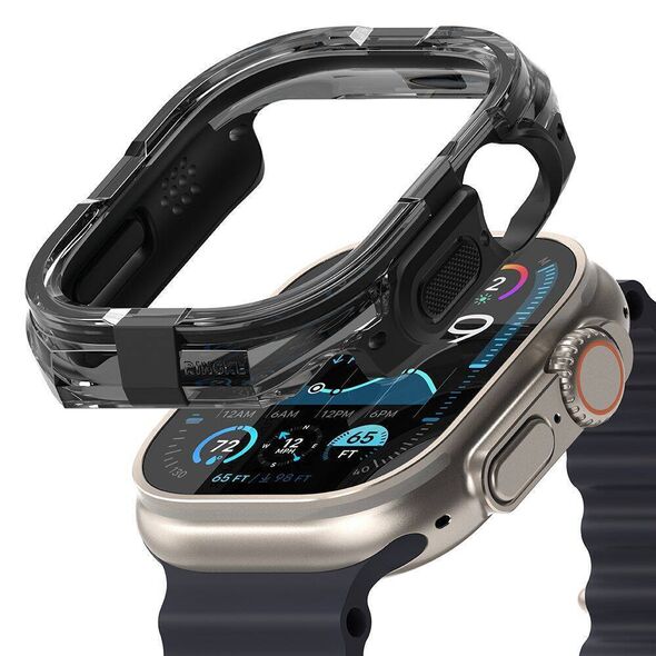 Case APPLE WATCH ULTRA 1 / 2 (49MM) Ringke Fusion Bumper black 8800274963856