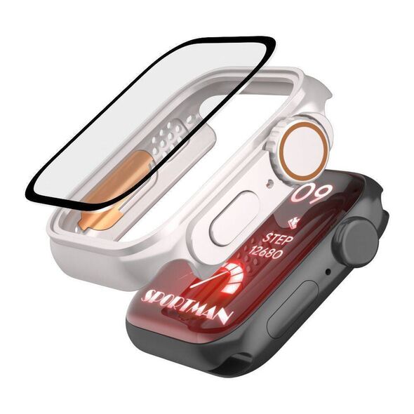 Case APPLE WATCH 10 (46MM) Tech-Protect Defense360 Black / Orange 5906302376568