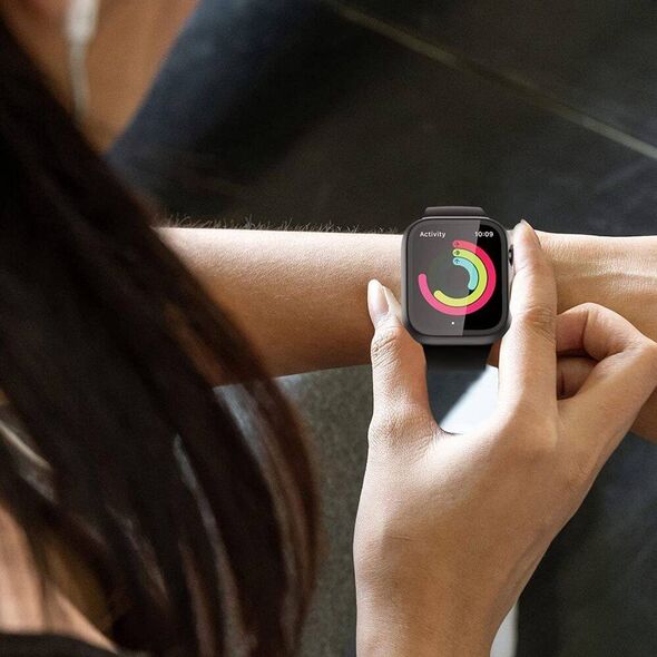 Case APPLE WATCH 10 (46MM) Tech-Protect Defense360 Titanium / Orange 5906302376575