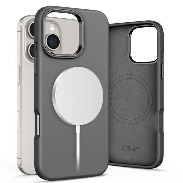Case IPHONE 16 PRO MAX Tech-Protect Silicone Pure MagSafe Clay 5906302372652