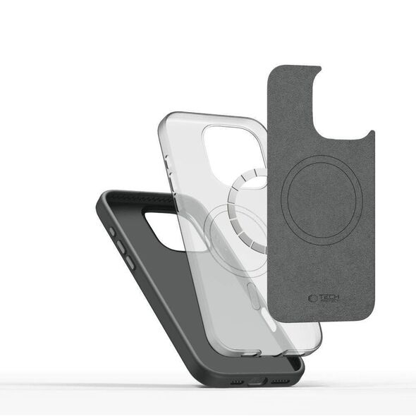 Case IPHONE 16 PRO MAX Tech-Protect Silicone Pure MagSafe Clay 5906302372652