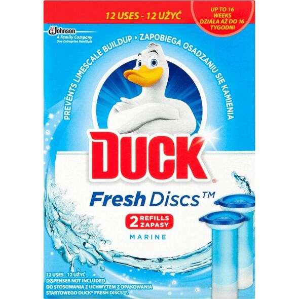 SC Johnson Zapas duck fresh discs do krążka żelowego marine 2/p