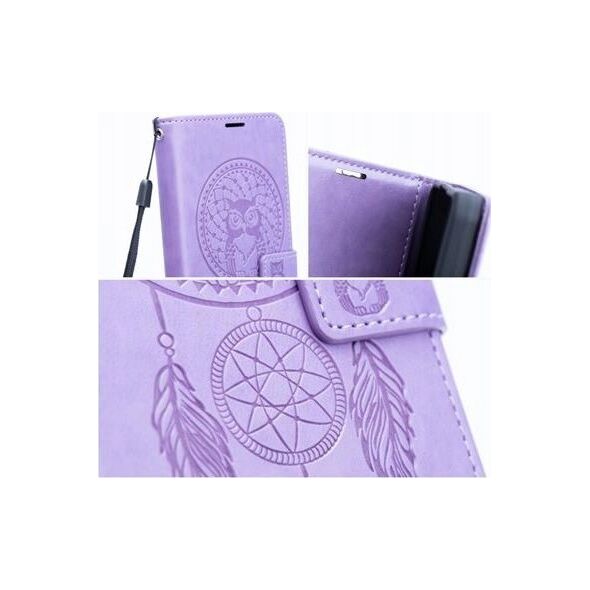 Kabura Forcell MEZZO Book do XIAOMI Redmi 10C łapacz snów fioletowy