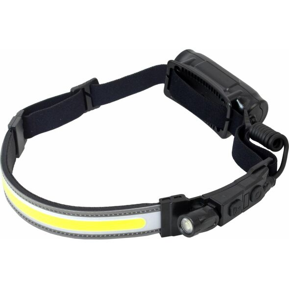 AWTools AWTOOLS LATARKA CZOŁOWA BRIGHTBAR LED Z CZUJNIKIEM RUCHU BLACK LINE 14224536 5903678624323