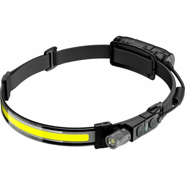 AWTools AWTOOLS LATARKA CZOŁOWA BRIGHTBAR LED Z CZUJNIKIEM RUCHU BLACK LINE 14224536 5903678624323
