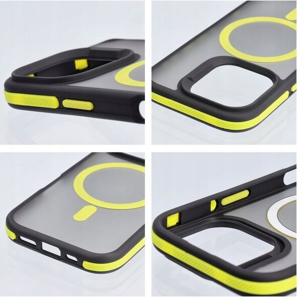 OEM Futerał NEO do IPHONE 16 Pro Max kompatybilny z MagSafe żółty 14244100 5903396332449