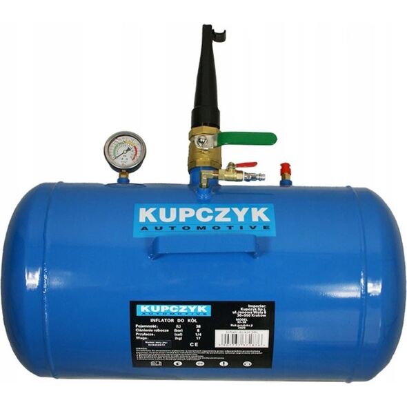 Sprężarka Goodyear KUPCZYK INFLATOR PRESSURE TANK FOR INFLATION OF TIRES 38L