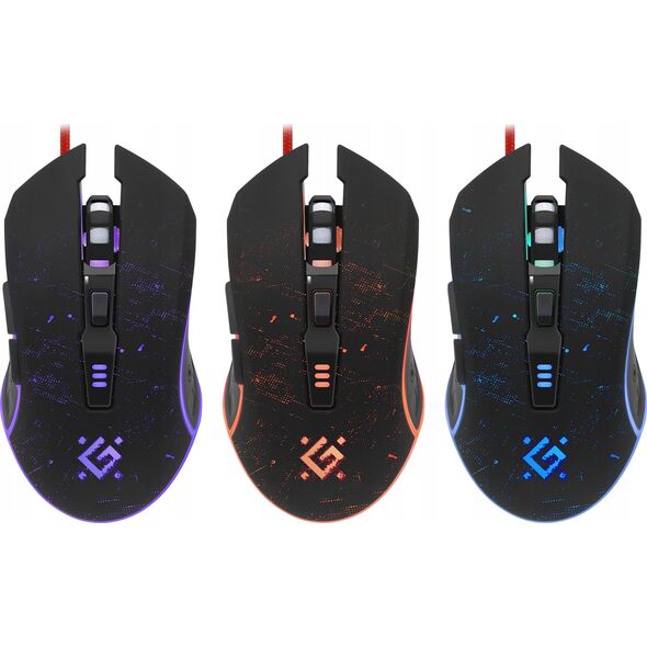 Mysz Defender Mysz gamingowa przewodowa DRAGLEN GM-907 7200 DPI