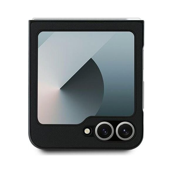 Mercedes Mercedes MEHMZF623RBGVK Z Flip6 F741 czarny/black Leather Wood Imitation MagSafe