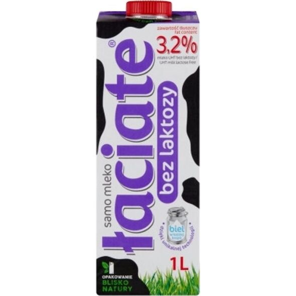 Łaciate Mleko UHT Łaciate 1L 3.2% bez laktozy