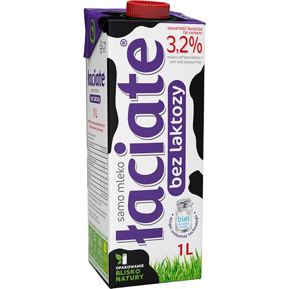 Łaciate Mleko UHT Łaciate 1L 3.2% bez laktozy
