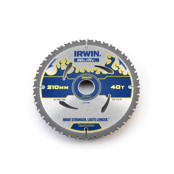 Irwin Piła tarczowa WeldTec 210x30x2,4mm 40z. - 1897386