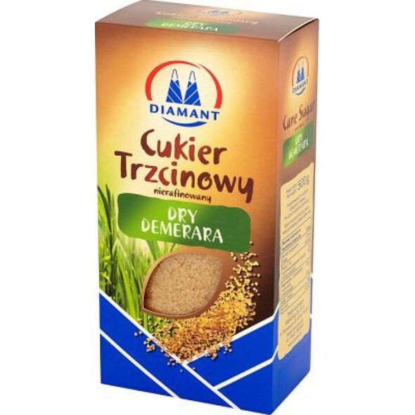 Diamant Cukier DIAMANT, trzcinowy, gruby, 0,5 kg