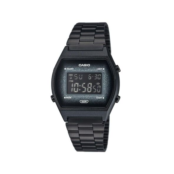 Casio Vintage Edgy Ψηφιακό Ρολόι Μπαταρίας με Μαύρο Μεταλλικό Μπρασελέ (B640WBG-1BEF) (CASB640WBG1BEF) έως 12 άτοκες Δόσεις