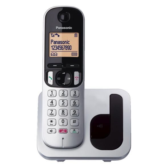 Ασύρματο Τηλέφωνο Panasonic KX-TGC250GRS Silver (KX-TGC250GRS) (PANKXTGC250GRS) έως 12 άτοκες Δόσεις