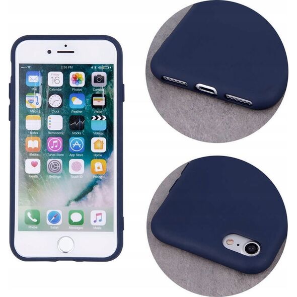 Vega NAKŁADKA SILICON CASE DO DO SAMSUNG GALAXY M55 5G CIEMNONIEBIESKA>