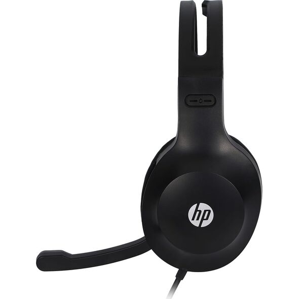 Słuchawki HP HP DHH-1601 słuchawki z mikrofonem, regulacja głośności, czarna, klasyczna typ 2x 3.5 mm jack