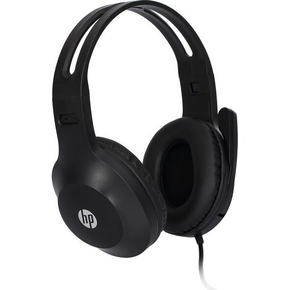 Słuchawki HP HP DHH-1601 słuchawki z mikrofonem, regulacja głośności, czarna, klasyczna typ 2x 3.5 mm jack