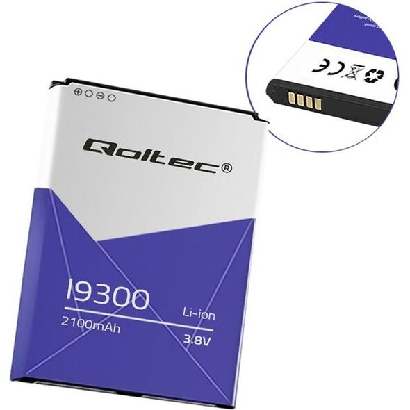 Bateria Qoltec do Samsung Galaxy S III I9300 2100mAh (52091)