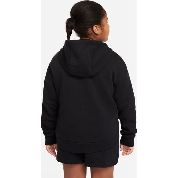 Nike Bluza Nike Sportswear Club Fleece Jr girls DC7118 010 DC7118 010 czarny M (137-147)