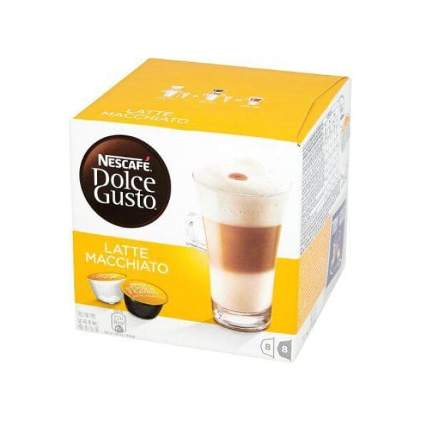 Nestle Dolce Gusto Latte Macchiato Kapsułki 8 kaw + 8 mlek