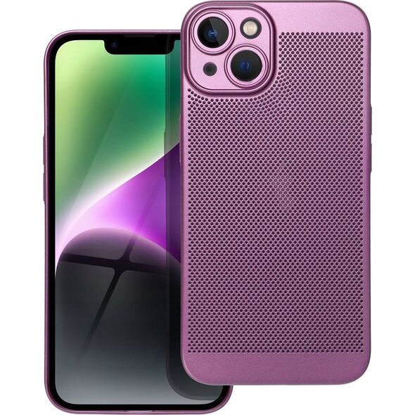 OEM Futerał BREEZY do IPHONE 14 fioletowy