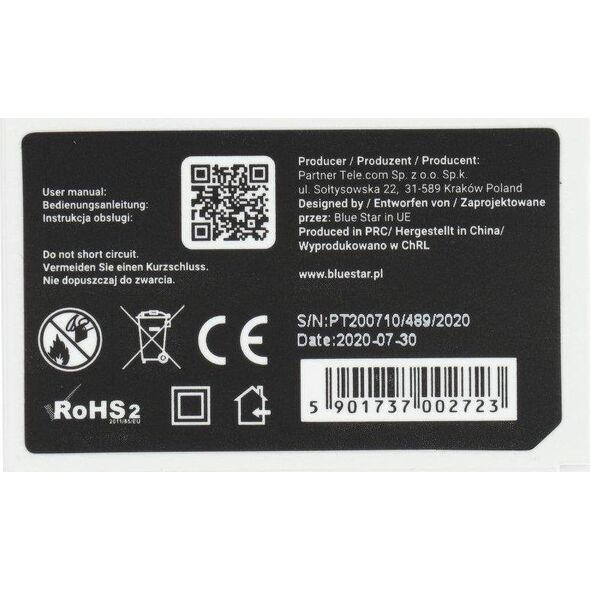 Bateria Blue Star BlueStar Battery Nokia 8210 8310 6510 Li-Ion 900 mAh Analog BLB-2