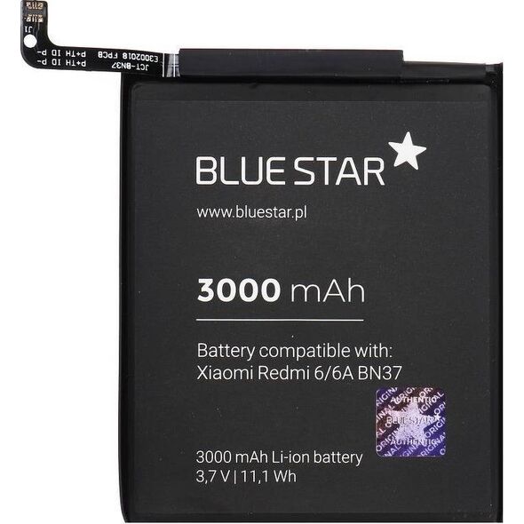 Bateria Partner Tele.com Bateria do Xiaomi Redmi 6/6A (BN37) 3000 mAh Li-Ion Blue Star