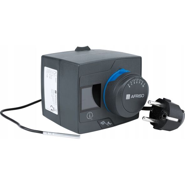 Afriso Regulator stałotemperaturowy ACT 343 ProClick , 1 czujnik, 230 V AC, 10-90°C