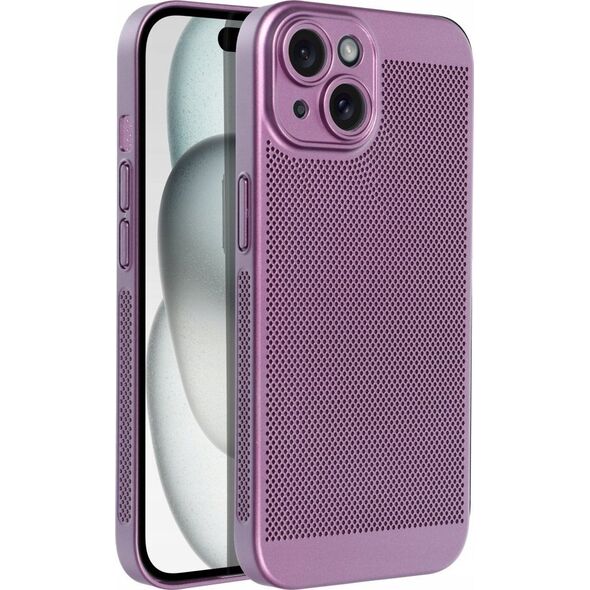 OEM Futerał BREEZY do IPHONE 15 fioletowy