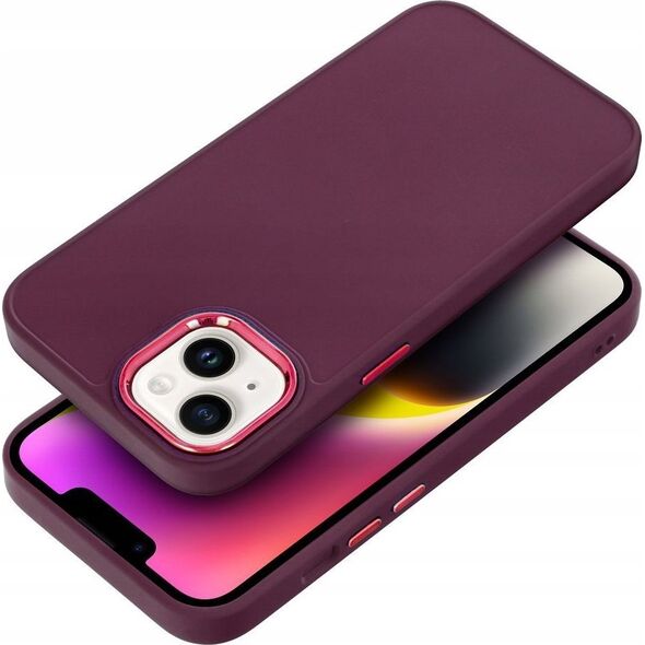4kom.pl Futerał FRAME do SAMSUNG A13 5G / A04S fioletowy