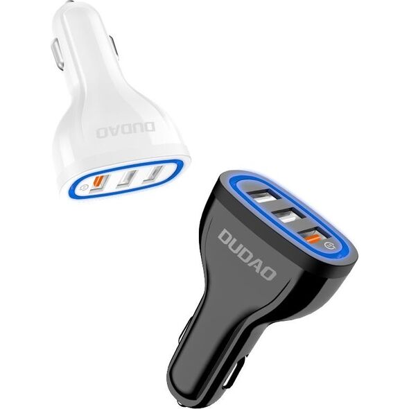 Ładowarka Dudao R7S 3x USB-A 3 A  (52193)